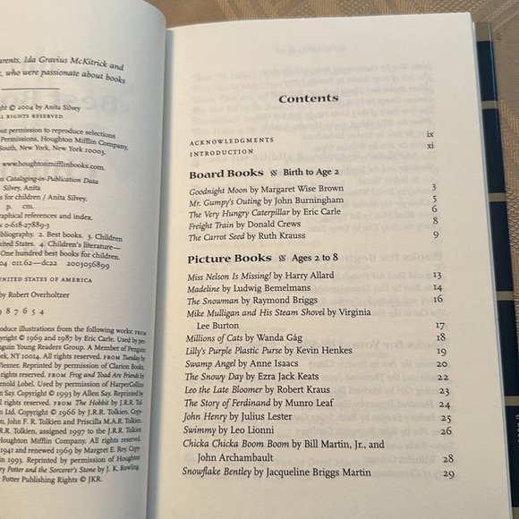 Anita Silvey-100Best Books for Children - Picture 4 of 7